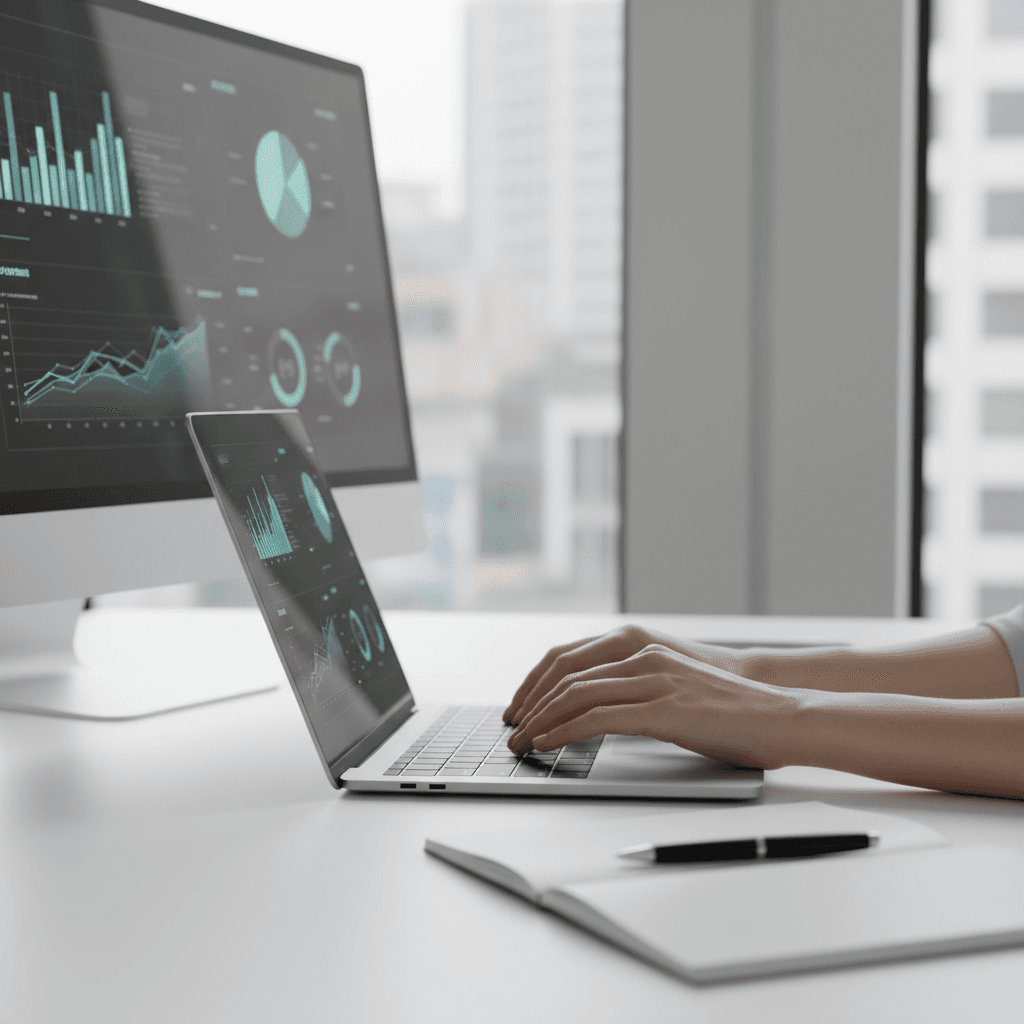 IT consultant reviewing technology infrastructure strategy