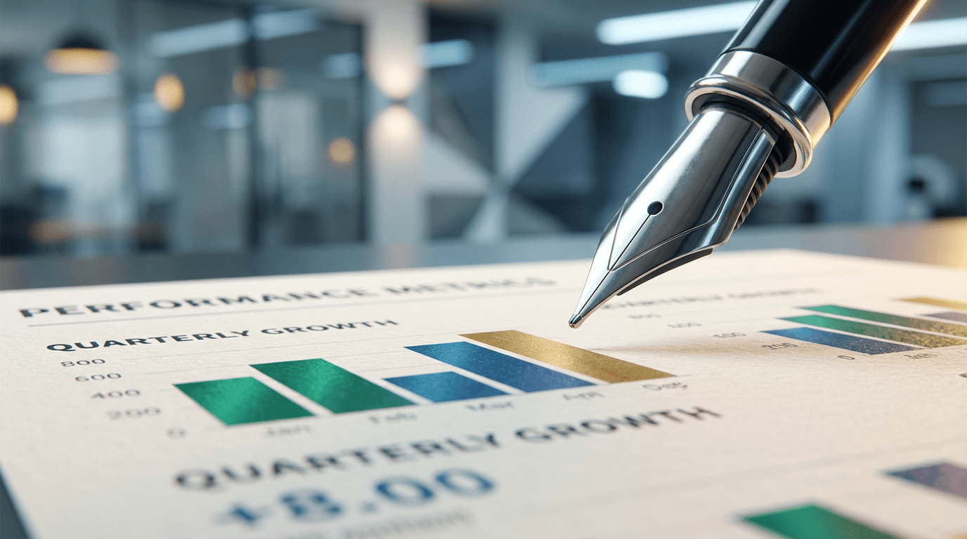 Analytics and performance reporting dashboard